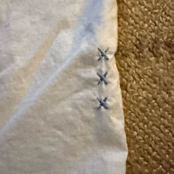 Alp and Rock long sleeve white button down shirt embroidery details NWOT L - Picture 12 of 14